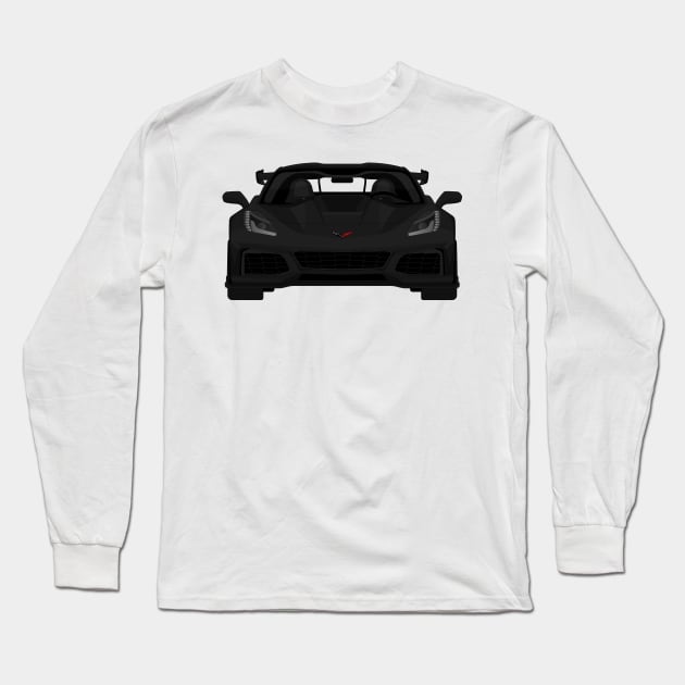 Z06 ZR1 BLACK Long Sleeve T-Shirt by VENZ0LIC